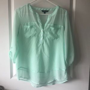 Express Mint Blouse